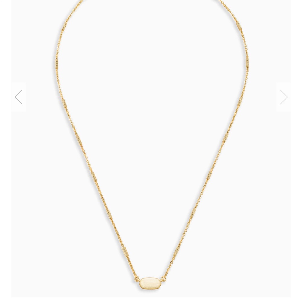 Kendra Scott Gold Elisa Pendant Necklace